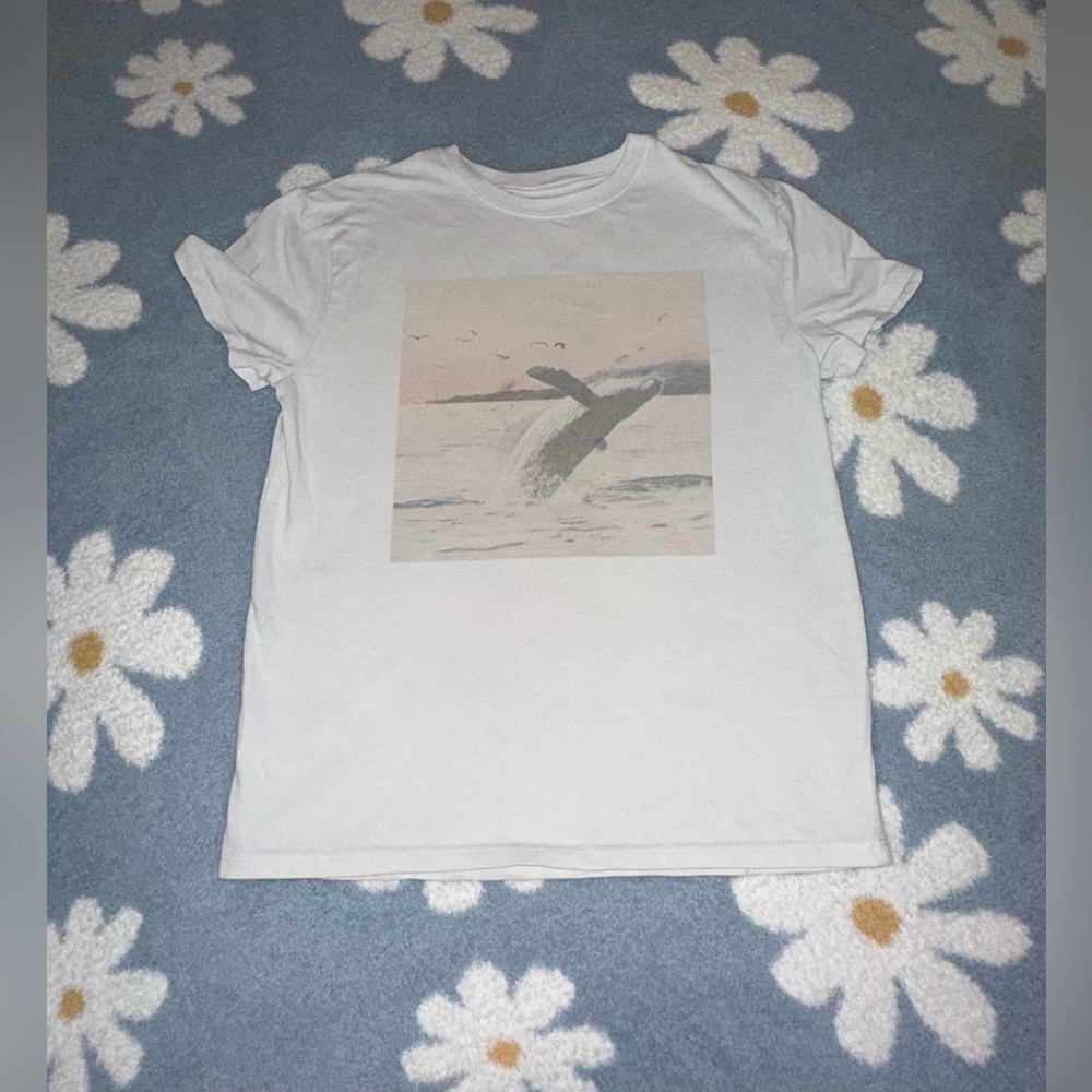 Kids large Art Class T shirt, white, like new